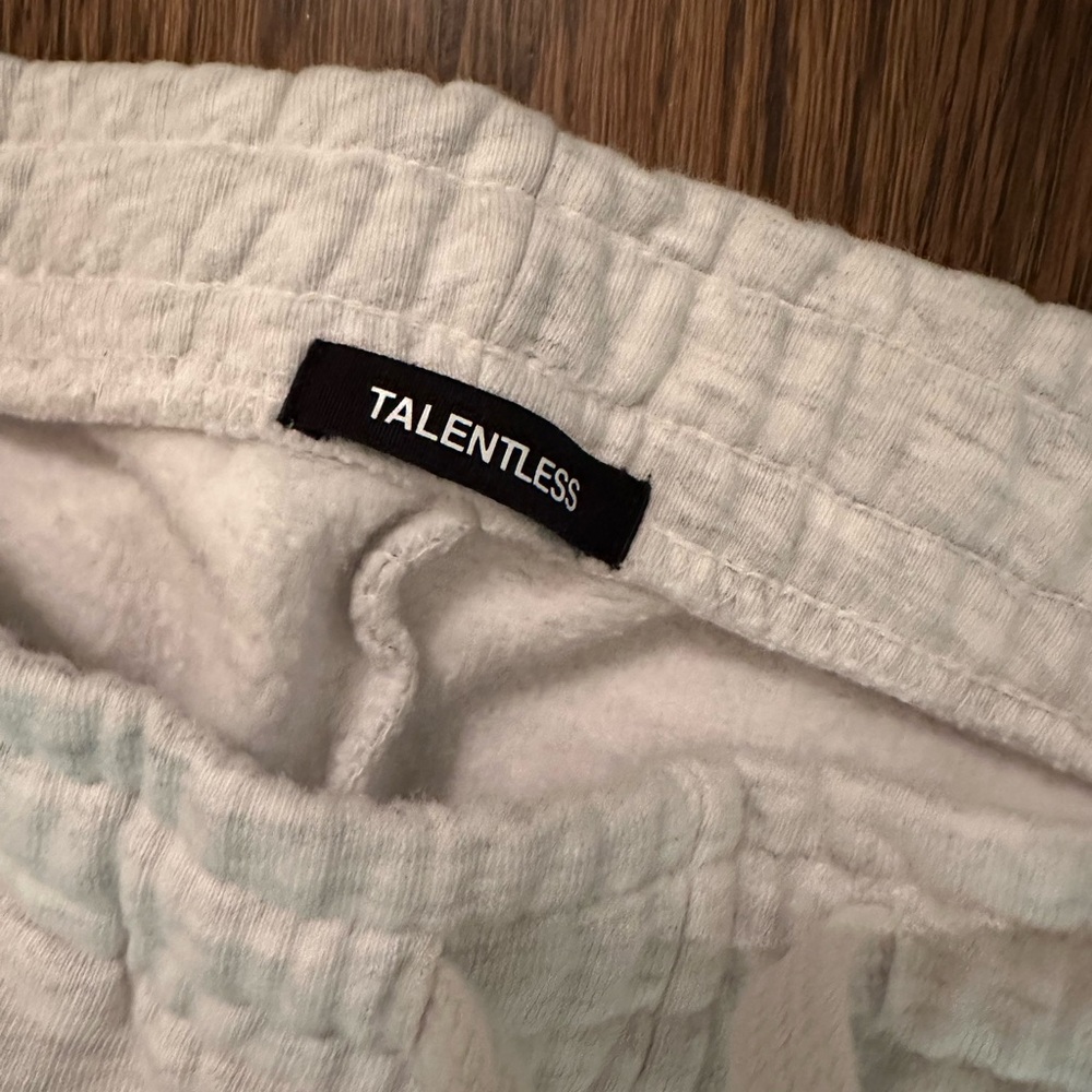 Talentless White Sweatpants